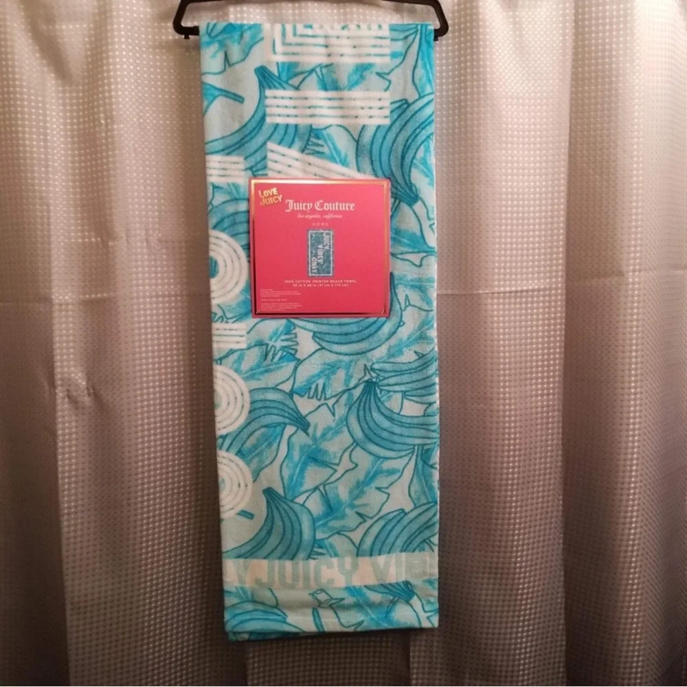 Juicy Couture Juicy Vibes Beach Towel NWT